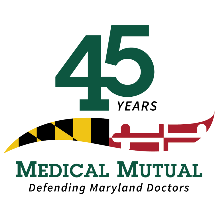 Medical Mutual 45th Anniversary Logo